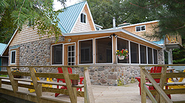 Bing Retreat Main Lake Shore Lodge Exterior