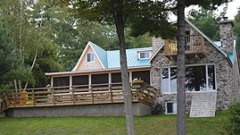 Bing Retreat Main Lake Shore Lodge Exterior